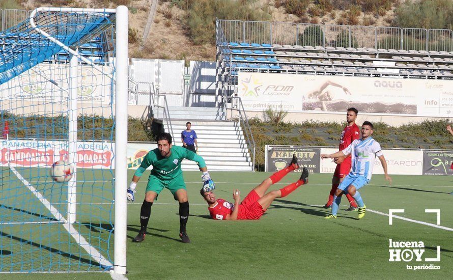 GALERÍA: Festival de juego del Ciudad de Lucena frente al Castilleja C.F. (2-0) en un soberbio partido