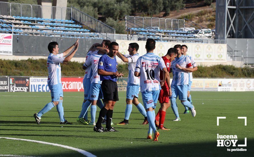 GALERÍA: Festival de juego del Ciudad de Lucena frente al Castilleja C.F. (2-0) en un soberbio partido