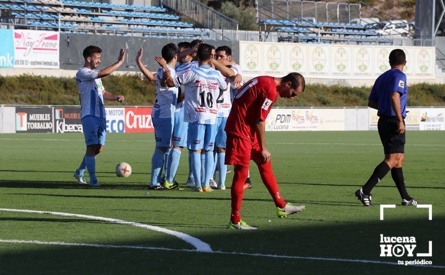 GALERÍA: Festival de juego del Ciudad de Lucena frente al Castilleja C.F. (2-0) en un soberbio partido