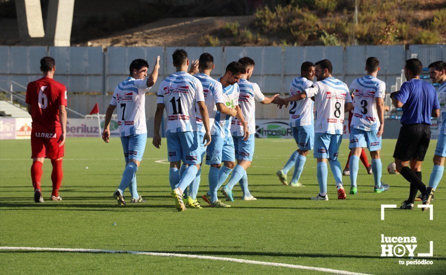 GALERÍA: Festival de juego del Ciudad de Lucena frente al Castilleja C.F. (2-0) en un soberbio partido