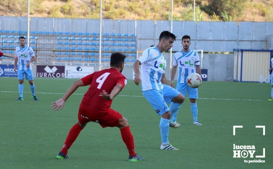 GALERÍA: Festival de juego del Ciudad de Lucena frente al Castilleja C.F. (2-0) en un soberbio partido