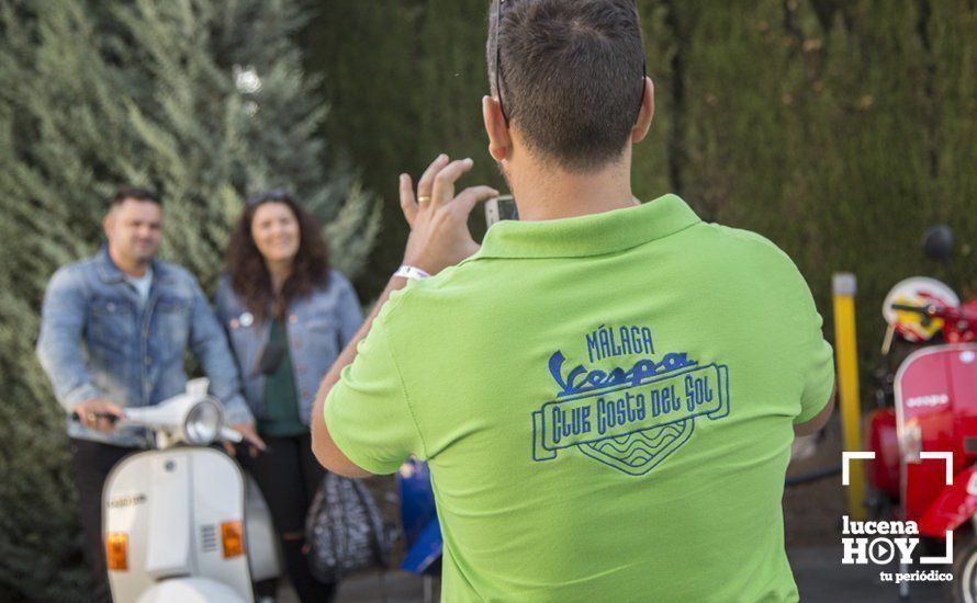 GALERÍA: ¡Vivan las Vespas!. Más de 800 vésperos recorren la Subbética desde Lucena