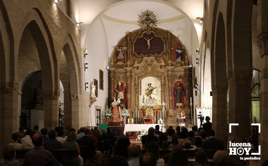 GALERÍA: La arquitecta lucentina Sierra Ciriza Gutiérrez protagoniza el pregón de Santa Teresa, con el amor como hilo conductor