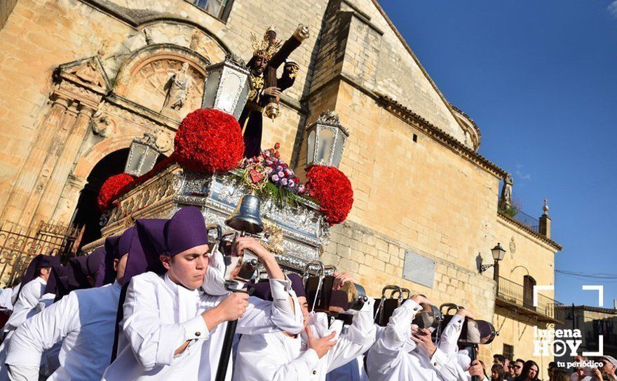  Salida de Ntro. Padre Jesús del Valle desde la iglesia de San Mateo el pasado Miércoles Santo 