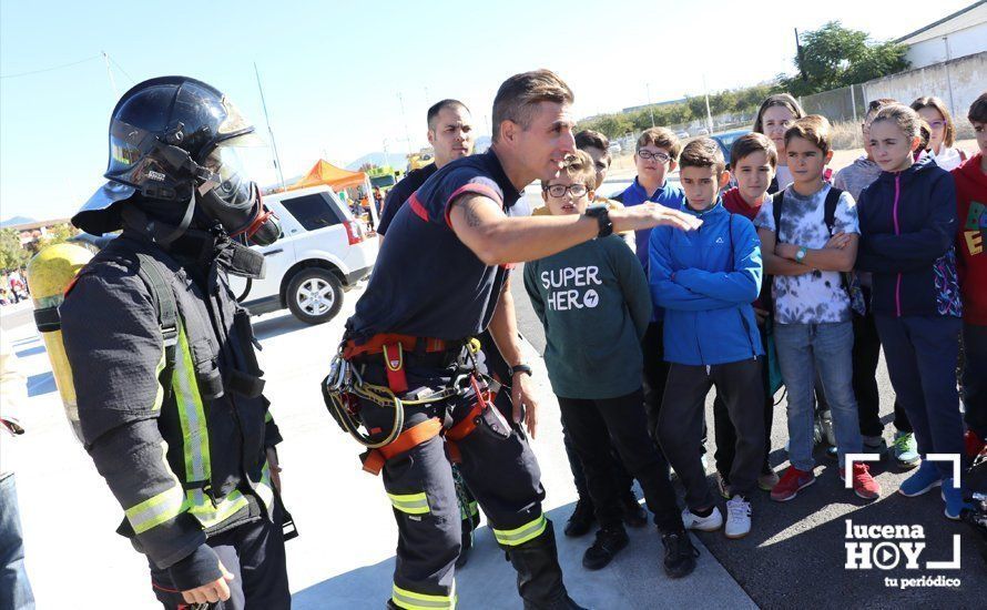 GALERÍA: Varios cientos de escolares asisten a las demostraciones en vivo y talleres de las III Jornadas dede Seguridad y Emergencias