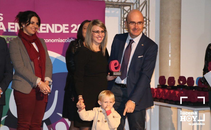 GALERÍA: Las fotos de la de entrega de los Premios "Lucena Emprende" 2017