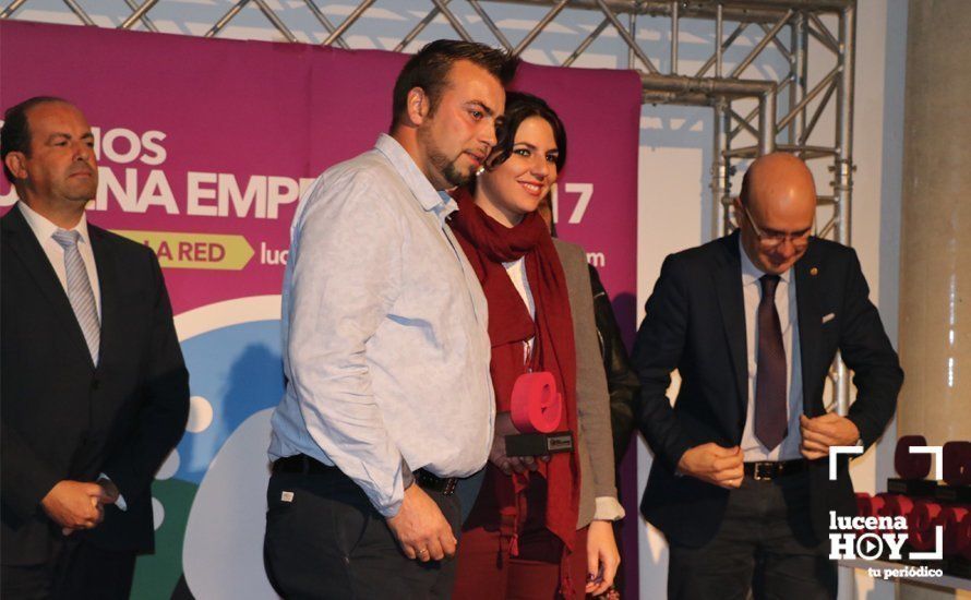 GALERÍA: Las fotos de la de entrega de los Premios "Lucena Emprende" 2017