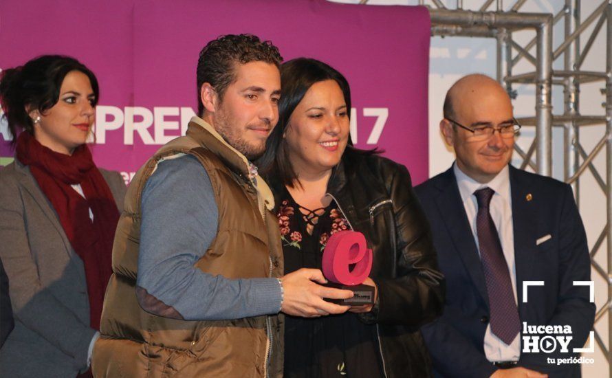 GALERÍA: Las fotos de la de entrega de los Premios "Lucena Emprende" 2017