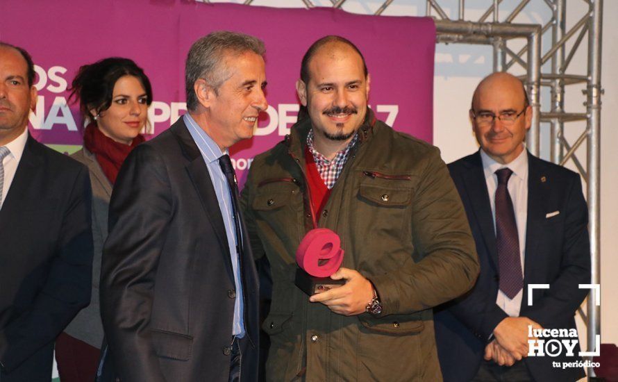 GALERÍA: Las fotos de la de entrega de los Premios "Lucena Emprende" 2017