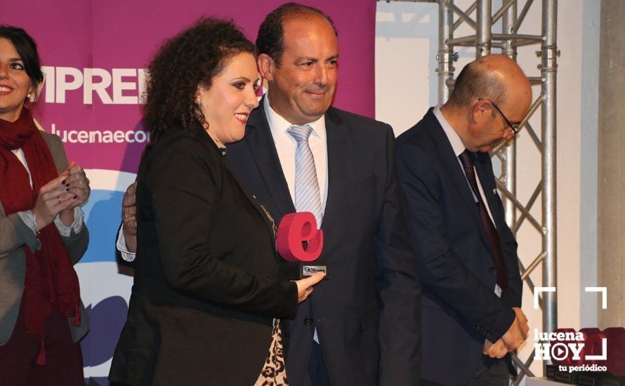 GALERÍA: Las fotos de la de entrega de los Premios "Lucena Emprende" 2017