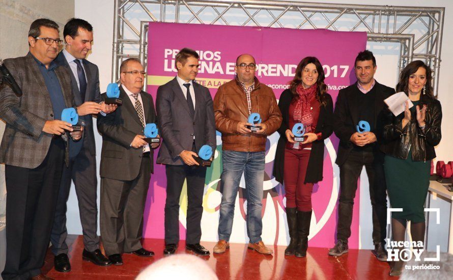 GALERÍA: Las fotos de la de entrega de los Premios "Lucena Emprende" 2017