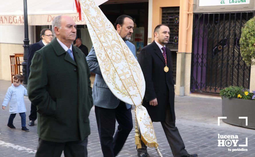 GALERÍA: La Agrupación de Cofradías rinde tributo a la Inmaculada Concepción con una procesión de estandartes y la Fiesta de Regla