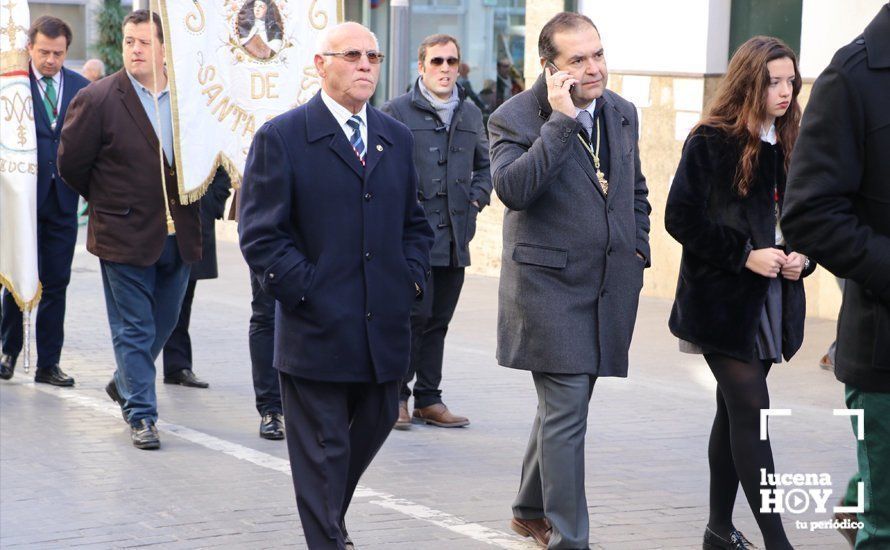 GALERÍA: La Agrupación de Cofradías rinde tributo a la Inmaculada Concepción con una procesión de estandartes y la Fiesta de Regla