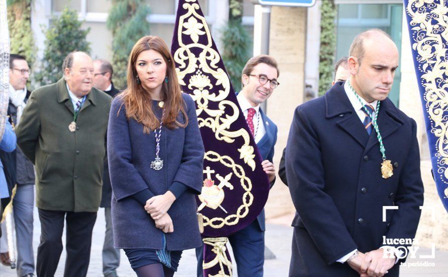 GALERÍA: La Agrupación de Cofradías rinde tributo a la Inmaculada Concepción con una procesión de estandartes y la Fiesta de Regla