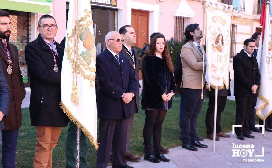 GALERÍA: La Agrupación de Cofradías rinde tributo a la Inmaculada Concepción con una procesión de estandartes y la Fiesta de Regla