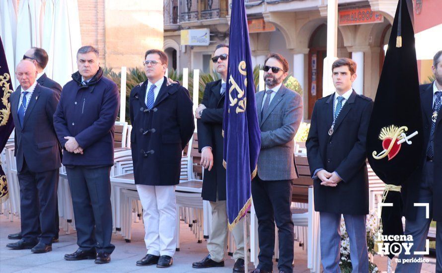 GALERÍA: La Agrupación de Cofradías rinde tributo a la Inmaculada Concepción con una procesión de estandartes y la Fiesta de Regla