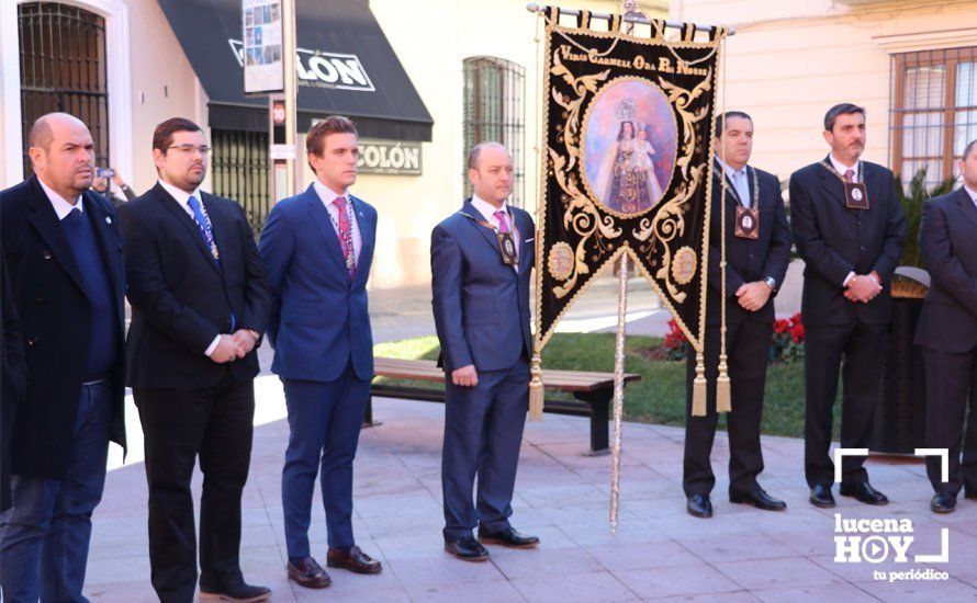 GALERÍA: La Agrupación de Cofradías rinde tributo a la Inmaculada Concepción con una procesión de estandartes y la Fiesta de Regla