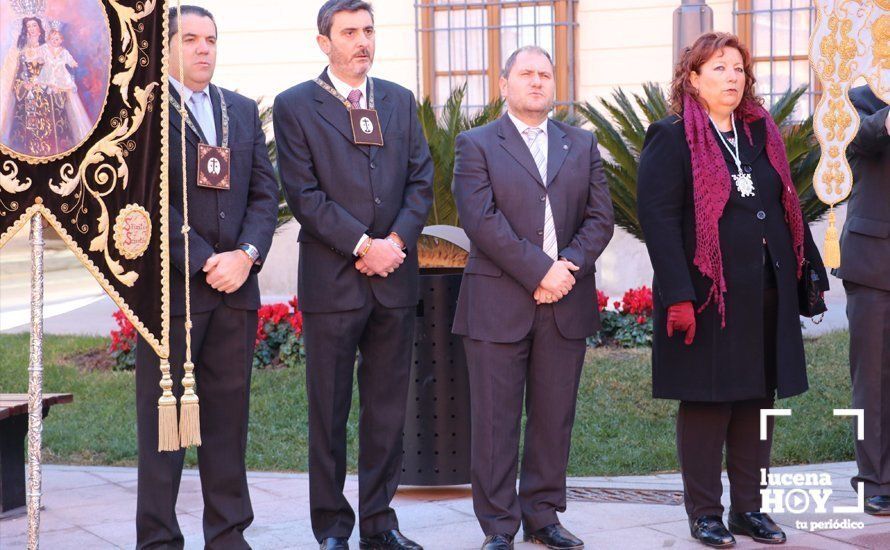 GALERÍA: La Agrupación de Cofradías rinde tributo a la Inmaculada Concepción con una procesión de estandartes y la Fiesta de Regla