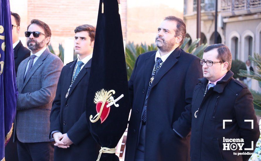 GALERÍA: La Agrupación de Cofradías rinde tributo a la Inmaculada Concepción con una procesión de estandartes y la Fiesta de Regla