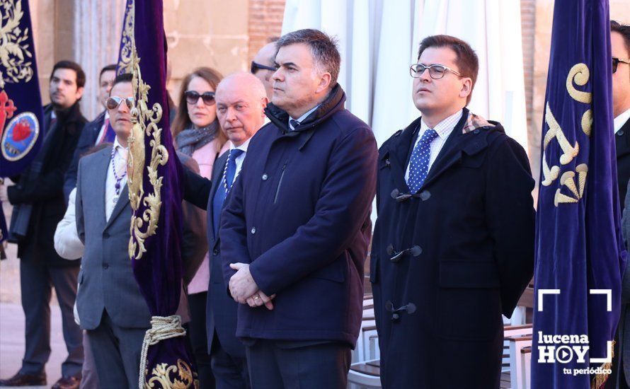 GALERÍA: La Agrupación de Cofradías rinde tributo a la Inmaculada Concepción con una procesión de estandartes y la Fiesta de Regla