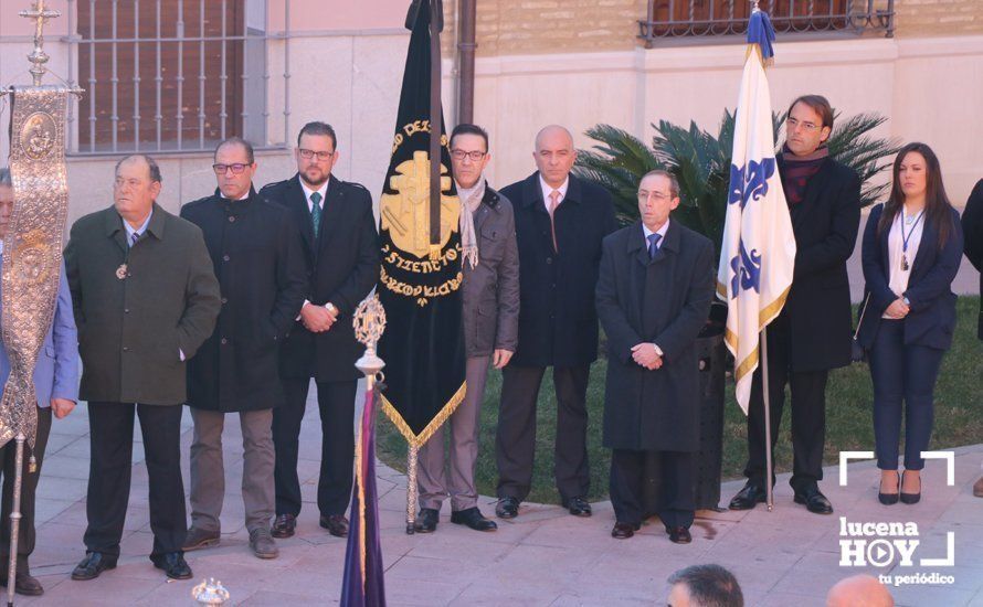 GALERÍA: La Agrupación de Cofradías rinde tributo a la Inmaculada Concepción con una procesión de estandartes y la Fiesta de Regla