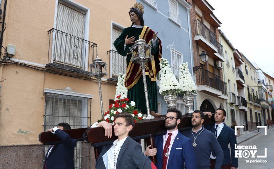 GALERÍA: Un centenar de jóvenes han participado en la III Jornada de Juventud Cofrade de Lucena, organizada esta vez desde la Hermandad de Nazarenos del Sagrado Encuentro