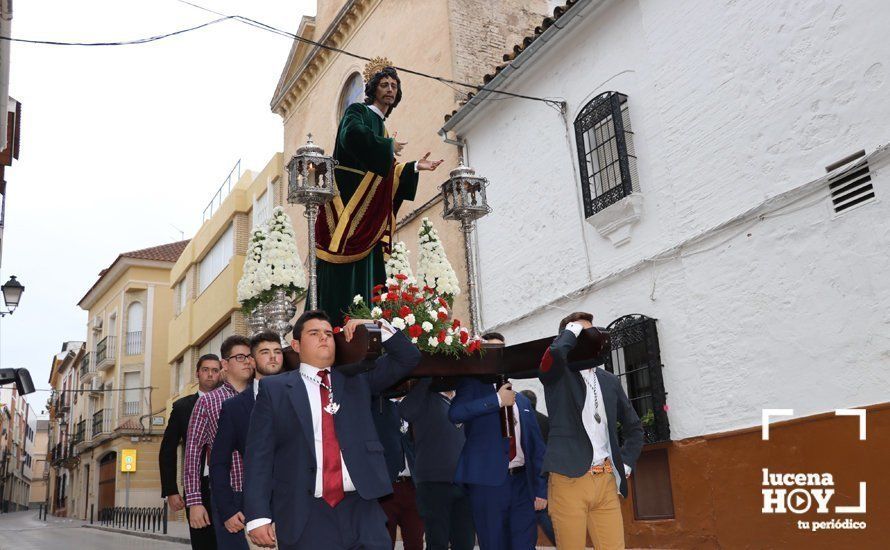 GALERÍA: Un centenar de jóvenes han participado en la III Jornada de Juventud Cofrade de Lucena, organizada esta vez desde la Hermandad de Nazarenos del Sagrado Encuentro