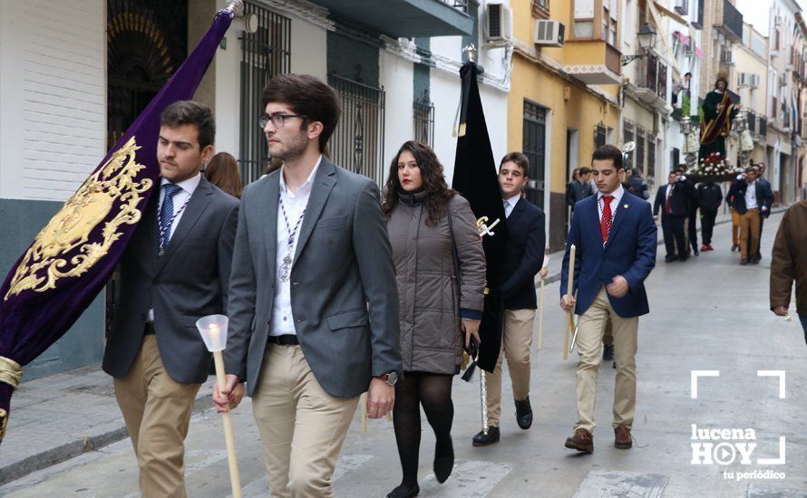 GALERÍA: Un centenar de jóvenes han participado en la III Jornada de Juventud Cofrade de Lucena, organizada esta vez desde la Hermandad de Nazarenos del Sagrado Encuentro