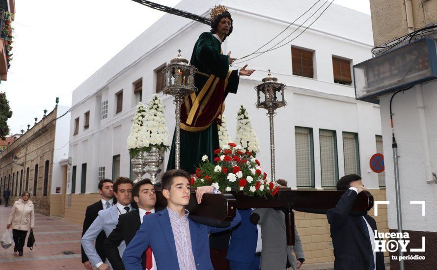 GALERÍA: Un centenar de jóvenes han participado en la III Jornada de Juventud Cofrade de Lucena, organizada esta vez desde la Hermandad de Nazarenos del Sagrado Encuentro