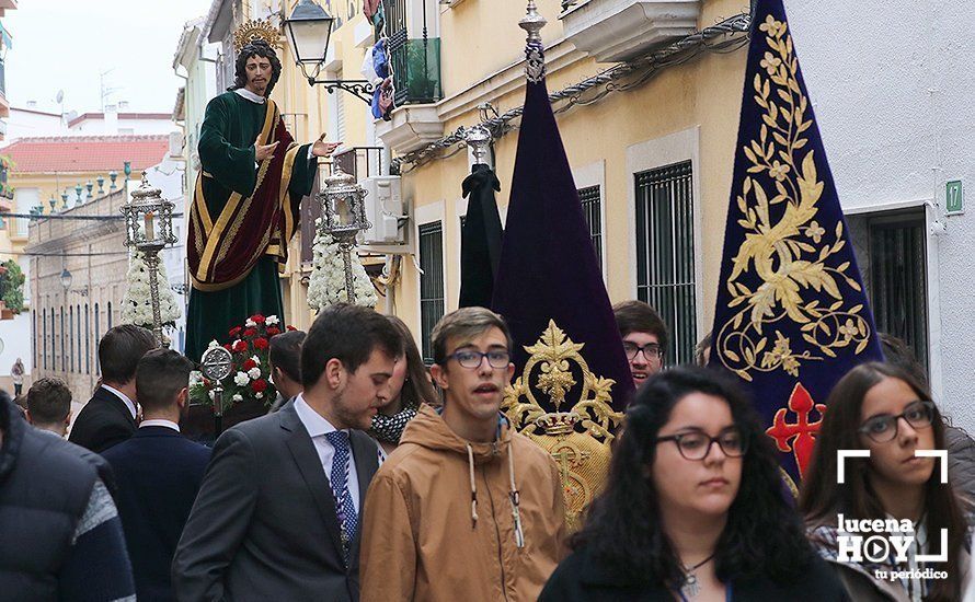 GALERÍA: Un centenar de jóvenes han participado en la III Jornada de Juventud Cofrade de Lucena, organizada esta vez desde la Hermandad de Nazarenos del Sagrado Encuentro