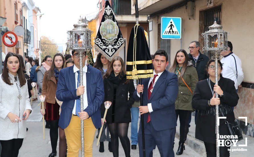 GALERÍA: Un centenar de jóvenes han participado en la III Jornada de Juventud Cofrade de Lucena, organizada esta vez desde la Hermandad de Nazarenos del Sagrado Encuentro