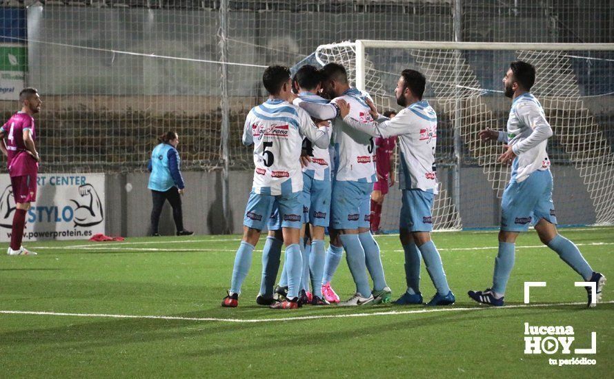 GALERÍA: El Ciudad de Lucena confirma su recuperación y destroza al Algeciras (4-0) con triplete de Javi Henares