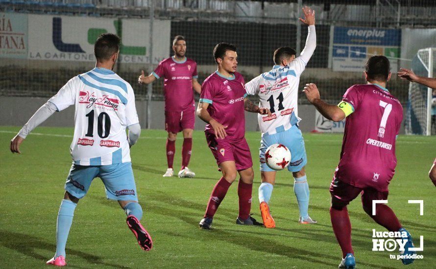 GALERÍA: El Ciudad de Lucena confirma su recuperación y destroza al Algeciras (4-0) con triplete de Javi Henares