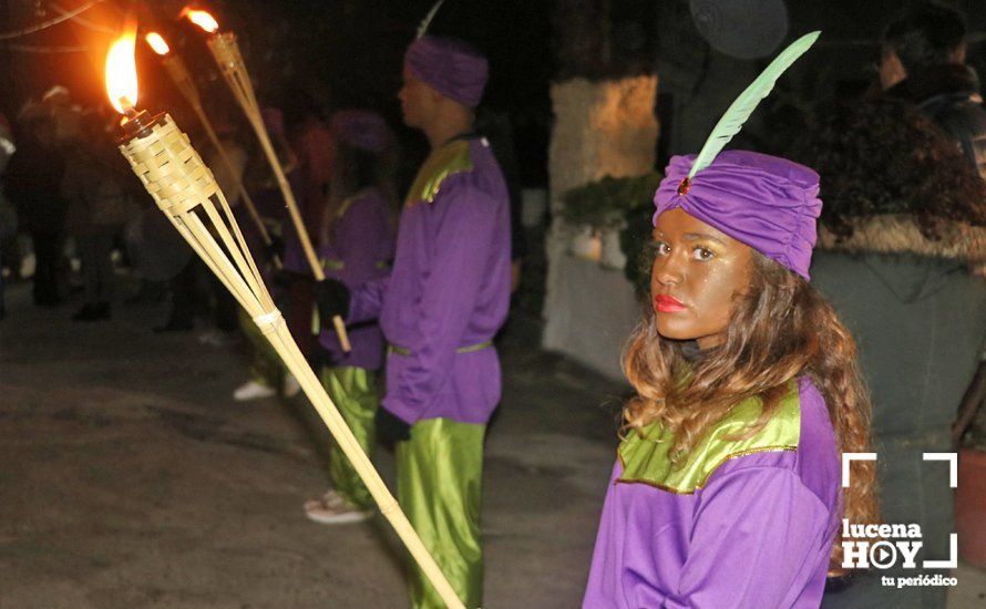 GALERÍA: Los Reyes Magos hacen una primera parada en Campo de Aras antes de llegar a Lucena