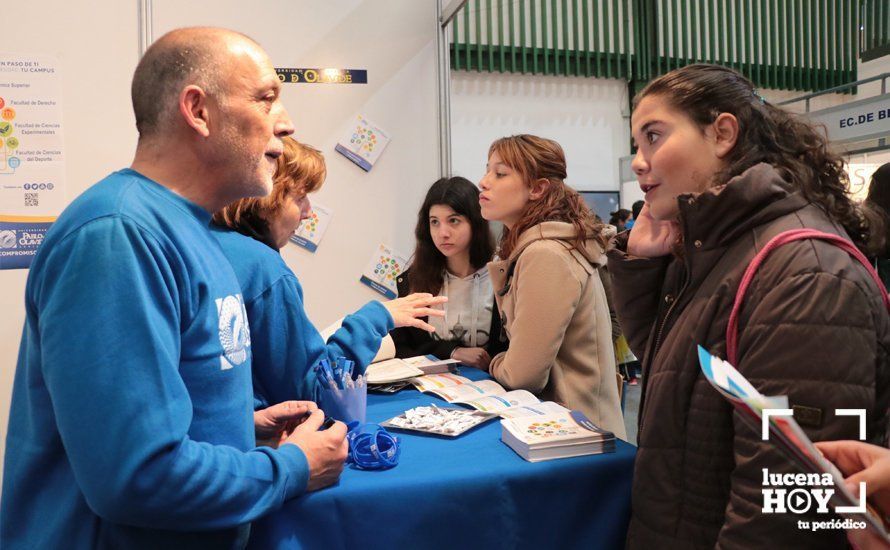 GALERÍA: Abre sus puertas el XV Salón del Estudiante de Lucena con la previsión de recibir a más de 6.000 jóvenes en tres días