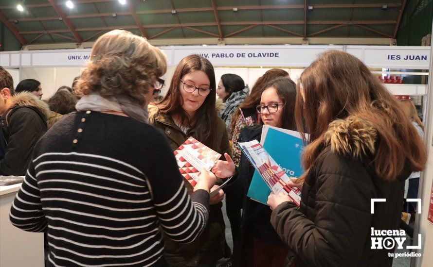 GALERÍA: Abre sus puertas el XV Salón del Estudiante de Lucena con la previsión de recibir a más de 6.000 jóvenes en tres días