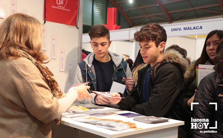 GALERÍA: Abre sus puertas el XV Salón del Estudiante de Lucena con la previsión de recibir a más de 6.000 jóvenes en tres días