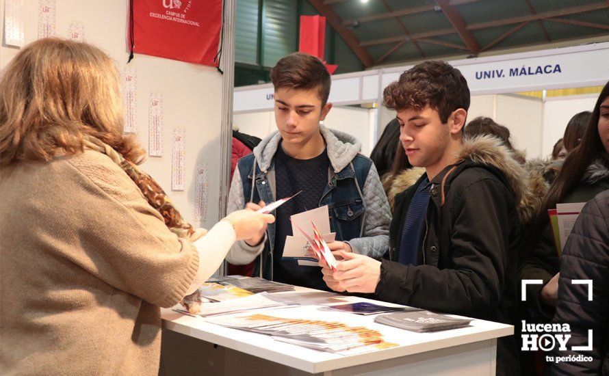 GALERÍA: Abre sus puertas el XV Salón del Estudiante de Lucena con la previsión de recibir a más de 6.000 jóvenes en tres días