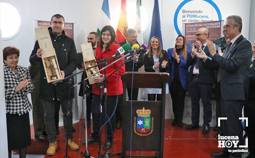 GALERÍA: Abre sus puertas el XV Salón del Estudiante de Lucena con la previsión de recibir a más de 6.000 jóvenes en tres días