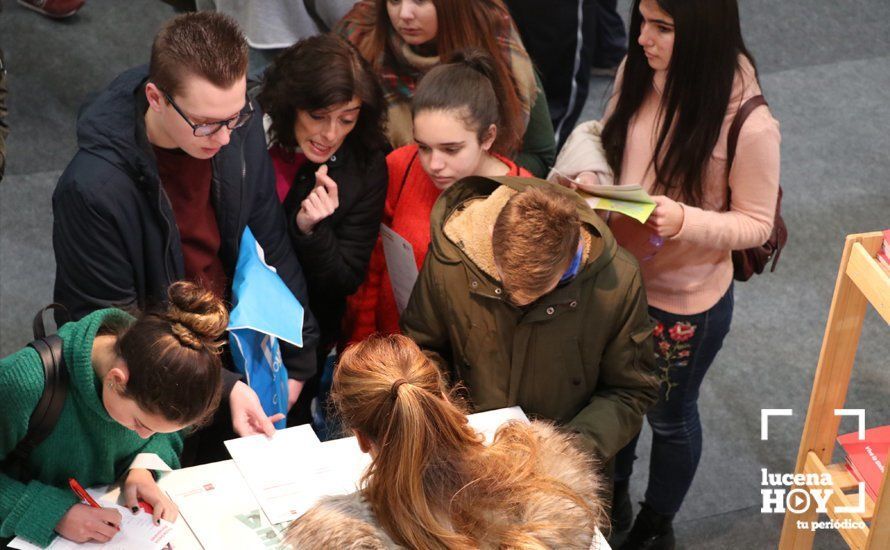 GALERÍA: Abre sus puertas el XV Salón del Estudiante de Lucena con la previsión de recibir a más de 6.000 jóvenes en tres días