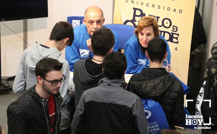 GALERÍA: Abre sus puertas el XV Salón del Estudiante de Lucena con la previsión de recibir a más de 6.000 jóvenes en tres días