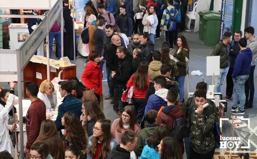 GALERÍA: Abre sus puertas el XV Salón del Estudiante de Lucena con la previsión de recibir a más de 6.000 jóvenes en tres días