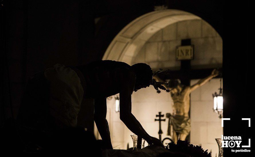 GALERÍA: Vía Crucis "interior" del Stmo. Cristo de la Humillación de la cofradía de Servitas