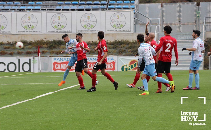 GALERÍA: Festival de goles en el Ciudad de Lucena en un partido con dos mitades antagónicas: Ciudad de Lucena 4-3 Atl. Espeleño