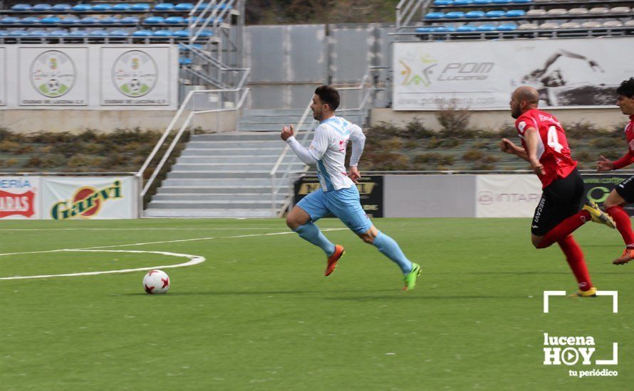 GALERÍA: Festival de goles en el Ciudad de Lucena en un partido con dos mitades antagónicas: Ciudad de Lucena 4-3 Atl. Espeleño