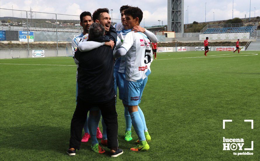 GALERÍA: Festival de goles en el Ciudad de Lucena en un partido con dos mitades antagónicas: Ciudad de Lucena 4-3 Atl. Espeleño