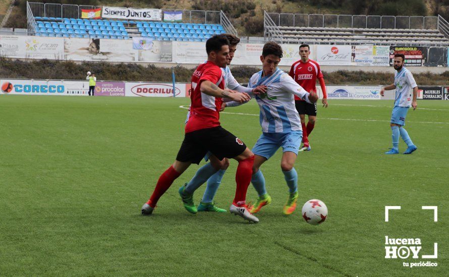 GALERÍA: Festival de goles en el Ciudad de Lucena en un partido con dos mitades antagónicas: Ciudad de Lucena 4-3 Atl. Espeleño