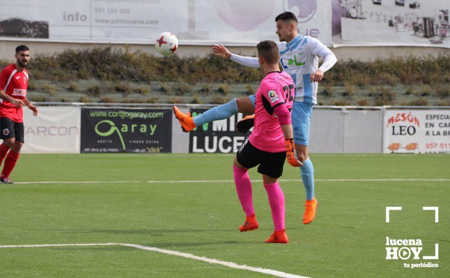 GALERÍA: Festival de goles en el Ciudad de Lucena en un partido con dos mitades antagónicas: Ciudad de Lucena 4-3 Atl. Espeleño