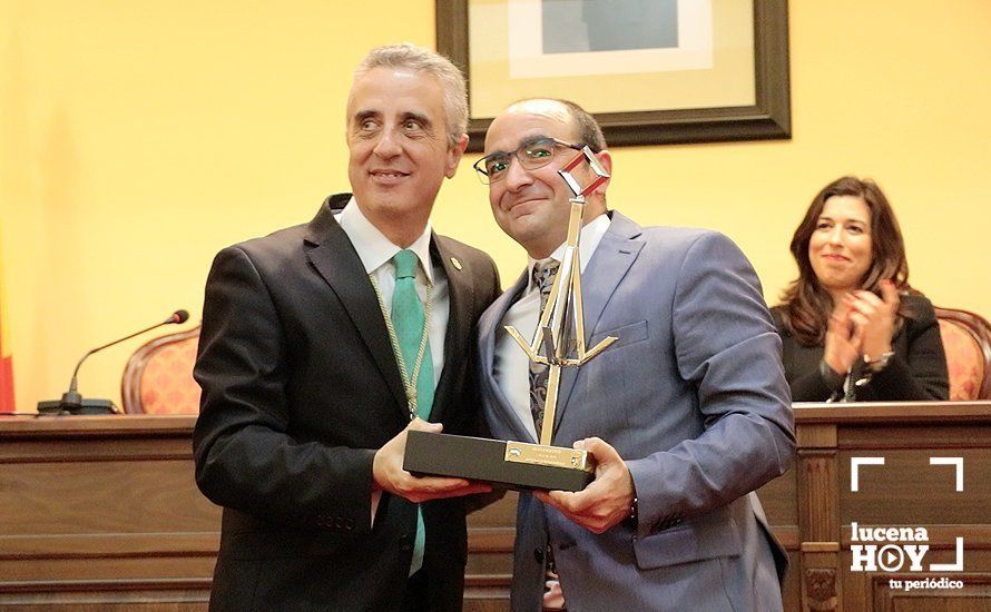 GALERÍA: Cafés Perla Negra, Motor Club Lucena, Antonio Nieto y Proyecto Intercentros galardonados con las 'Banderas de Andalucía' 2018