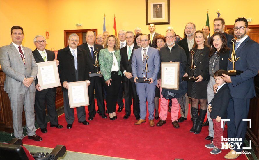 GALERÍA: Cafés Perla Negra, Motor Club Lucena, Antonio Nieto y Proyecto Intercentros galardonados con las 'Banderas de Andalucía' 2018